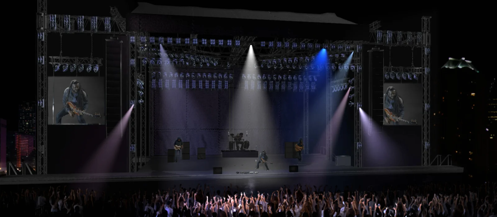 Concert stage